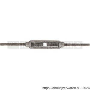 Dulimex DX 1480-06E spanschroef verzinkt met aanlaseinden blank DIN 1480 6 mm - W30201063 - afbeelding 1