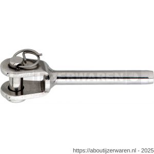 Dulimex DX 2500-025I gaffelterminal 2,5 mm RVS AISI 316 - W30200880 - afbeelding 1