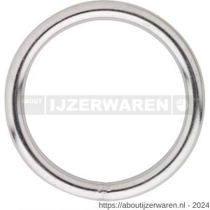 Dulimex DX 360-0860I gelaste ring 60-8 mm RVS AISI 316 - W30200628 - afbeelding 1