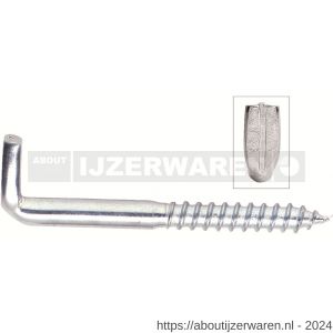 Dulimex DX 394-540E sleuf schroefduim houtdraad 5.25x40x16 mm verzinkt - W30200673 - afbeelding 1