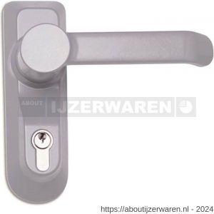 Dulimex DX PO 1413KRS SE opbouw krukset Briton 1413 KRS SE inclusief 1/2 PC (30/10 mm) voor Briton anti-paniekbeslag zilvergrijs - W30204499 - afbeelding 1