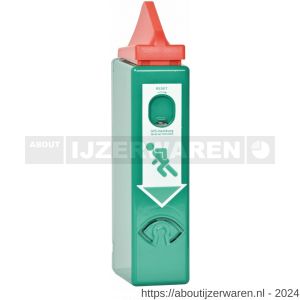 GfS DW 984 magneet EH-Exit control voor paniekstangen inclusief vooralarm kunststof huis profielcilinder half 2 sleutels 9 V batterij pictogrammen bevestigings materiaal EN 1125 95 dB - W30204973 - afbeelding 1