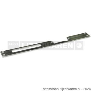 JIS Nadal ESPV 904 SS voorplaat RVS 250x25 mm links en rechts bruikbaar voor dag- en nachtsloten RVS - W30204075 - afbeelding 1