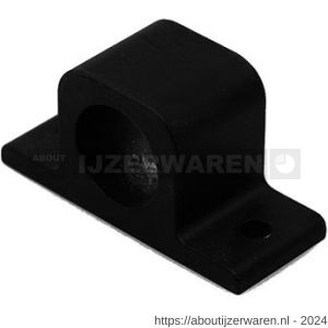 Dulimex DX PO GH 294 RZ stanggeleider DX voor verticale stang voor DX 2- en 5-serie mat zwart - W30202414 - afbeelding 1