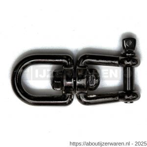 Dulimex DX 356-06I wervel oog-gaffel 6 mm RVS AISI 316 - W30200790 - afbeelding 1