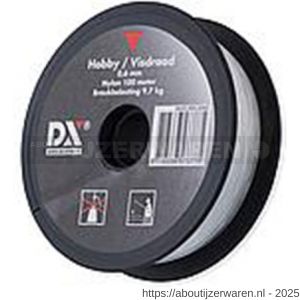 Dulimex DX VIS 03 nylon hobby visdraad 0,3 mm breukbelasting 3,6 kg 100 m - W30200349 - afbeelding 1