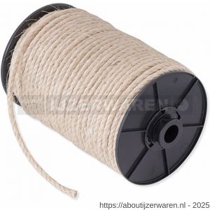 Dulimex DX SIS.060.BRN-D sisal 3-strengs 6 mm naturel rol 60 m - W30203234 - afbeelding 1