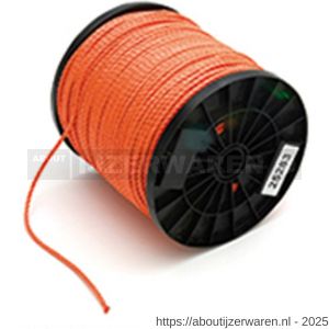 Dulimex DX 780-040OR touw geslagen PP 4 mm oranje - W30200382 - afbeelding 1