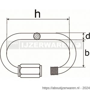 Dulimex DX 1520-08R noodschalm 8 mm kunststof rood - W30201271 - afbeelding 2