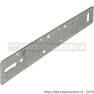 GB 07227 koppelplaat 300 mm 60x2,5 mm sendzimir verzinkt - W18001423 - afbeelding 1