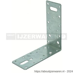 GB 07228 hoekanker 150x150 mm 60x2,5 mm sendzimir verzinkt 2/30x11 mm - W18001196 - afbeelding 1