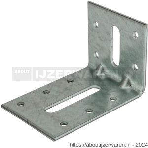 GB 072354 hoekanker 55x85 mm 60x2,5 mm zink-magnesium ZM-4 - W18002690 - afbeelding 1