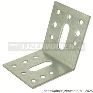 GB 072503 bovendorpelanker 100 graden 60x60 mm 60x2 mm sendzimir verzinkt - W18001317 - afbeelding 1