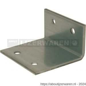 GB 0752120 kantplank verankering type 120 70x115 mm 120x6 mm sendzimir verzinkt - W18001355 - afbeelding 1