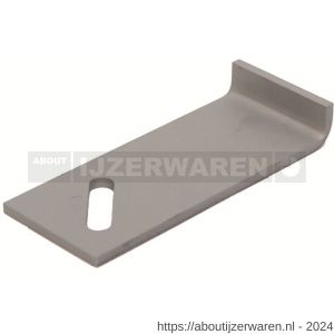 GB 0756725 elementverankering J-anker diagonaal slobgat type 59 22x170 mm 70x6 mm sendzimir verzinkt 50x13 mm diagonaal - W18001179 - afbeelding 1