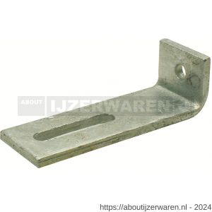 GB 0758546 hoekanker zwaar type 5 40x150 mm 50x8 mm thermisch verzinkt 65x13 mm - W18001285 - afbeelding 1