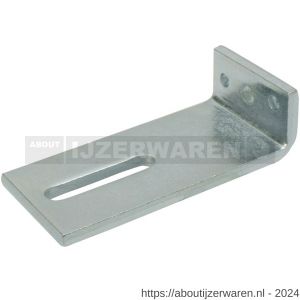 GB 07587460 hoekanker zwaar type 69 40x150 mm 70x8 mm elektrolytisch verzinkt 65x13 mm - W18001314 - afbeelding 1