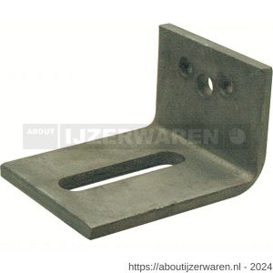 GB 0758867 hoekanker zwaar type 42 60x100 mm 80x8 mm thermisch verzinkt - W18001294 - afbeelding 1