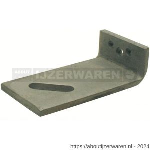 GB 0758748 hoek-anker zwaar diagonaal slobgat type 73 40x150 mm 70x8 mm thermisch verzinkt 50x13 mm diagonaal - W18001236 - afbeelding 1