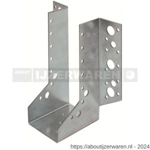 GB 078360 raveeldrager zwaar 335/75x130 mm 2 mm sendzimir verzinkt - W18001481 - afbeelding 1