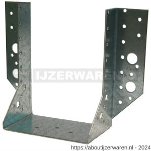 GB 078930 raveeldrager type A 140x180 mm 2 mm sendzimir verzinkt - W18001452 - afbeelding 1