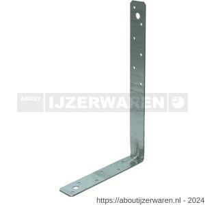 GB 07939 haakanker met ril 150x250 mm 30x2 mm sendzimir verzinkt - W18000775 - afbeelding 1