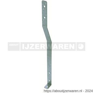 GB 079410 haakanker 750x40 mm 30x2 mm sendzimir verzinkt - W18000777 - afbeelding 1