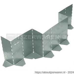 GB 104240 metalen vouwbekisting 240x1000 mm sendzimir verzinkt - W18002295 - afbeelding 1