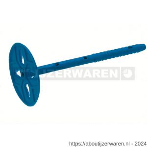 GB 331140 UNI-Perfoplug voor UNI-indraaispouwanker diameter 4 mm 140 mm diameter 8 mm nylon - W18000080 - afbeelding 1