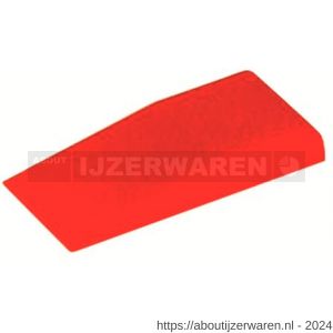 GB 340010 stelwig rood 40 mm 23x5 mm kunststof - W18000901 - afbeelding 1