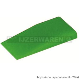 GB 340015 stelwig, groen 40 mm 23x5 mm ABS - W18000902 - afbeelding 1