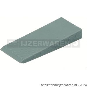 GB 340020 stelwig grijs 70 mm 30x10 mm kunststof - W18000903 - afbeelding 1