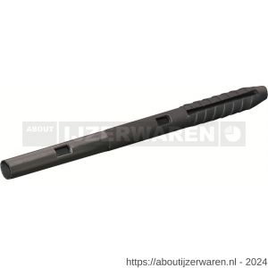 GB 340100 renovatieplug 100 mm diameter 8 mm zwart nylon - W18001617 - afbeelding 1