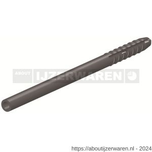 GB 340140 renovatieplug 140 mm diameter 8 mm zwart nylon - W18001621 - afbeelding 1