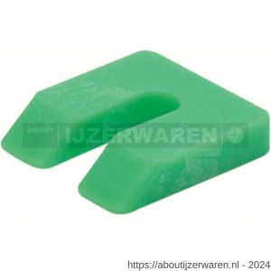 GB 34610 uitvulplaatje groen 10 mm 50x50 mm kunststof kunststof doos - W18000892 - afbeelding 1