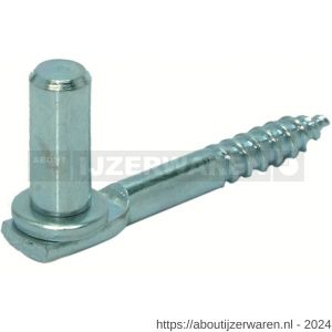 GB 41770 inschroefduim voor pen diameter 16 mm 16x43 mm elektrolytisch verzinkt - W18001946 - afbeelding 1