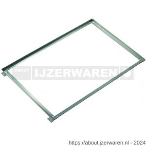 GB 68745 matrand 610x810 mm 25x25x2 mm zink-magnesium - W18002330 - afbeelding 1