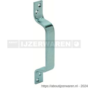 GB 73423 handgreep 250 mm 30x8 mm elektrolytisch verzinkt - W18002315 - afbeelding 1