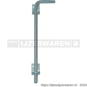 GB 74432 grondgrendel 400 mm elektrolytisch verzinkt - W18002121 - afbeelding 1