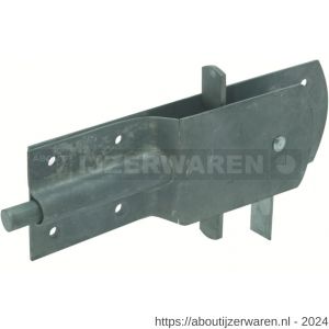 GB 74446 varkenshokgrendel 205x65 mm thermisch verzinkt - W18002146 - afbeelding 1