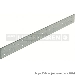 GB 82311 verbindingsplaat 1200 mm 40x2 mm sendzimir verzinkt - W18001410 - afbeelding 1