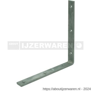 GB 82418 dorpelhoek zwaar 250x250 mm 30x5 mm zink-magnesium S350 - W18002541 - afbeelding 1