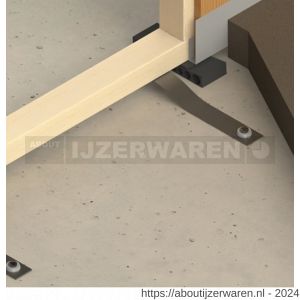 GB 01260 knieschotanker 220 mm 30x2 mm sendzimir verzinkt 9x20 mm - W18001123 - afbeelding 2