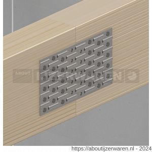 GB 072560 spijkerplaat 75x300 mm 1,25 mm sendzimir verzinkt - W18001528 - afbeelding 2