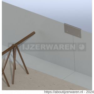 GB 106999 randkistklem 75x60 mm 1 mm sendzimir verzinkt - W18002299 - afbeelding 2