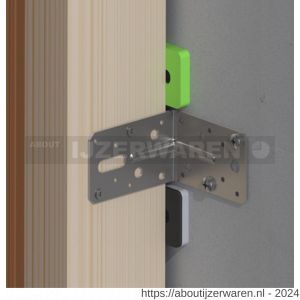 GB 34601 uitvulplaatje transparant 1 mm 50x50 mm kunststof in zakverpakking - W18002583 - afbeelding 2