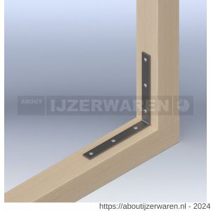 GB 82419 dorpelhoek zwaar 300x300 mm 30x5 mm zink-magnesium S350 - W18002542 - afbeelding 2