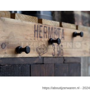 Hermeta X'Tenz X002 haak Ctrl Bolt S handdoekhaak mat zwart set 3 stuks - W20101749 - afbeelding 4