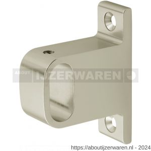 Hermeta 1042 garderobebuis steun midden Gardelux 1 type 2 nieuw zilver EAN sticker - W20102157 - afbeelding 1