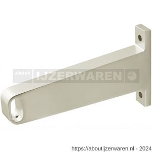 Hermeta 1072 garderobebuis steun midden Gardelux 1 type 4 nieuw zilver - W20102166 - afbeelding 1